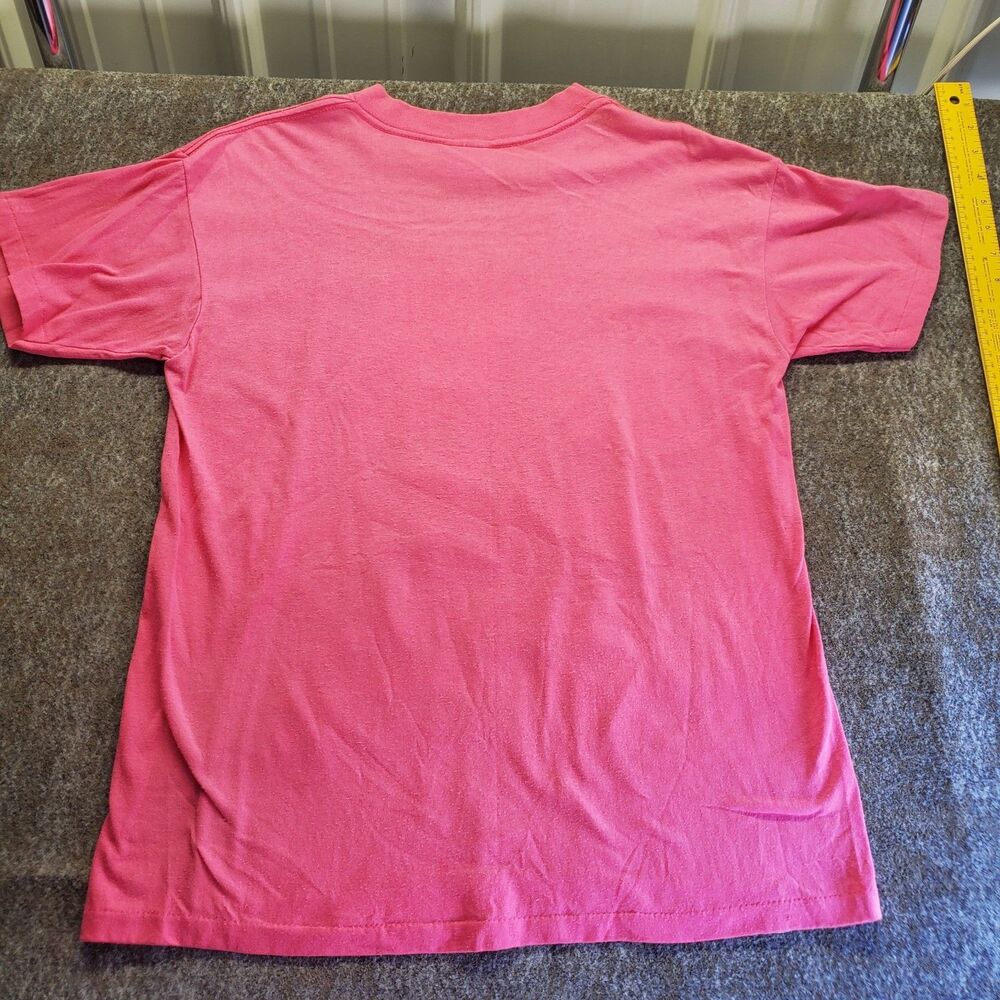 VTG 1990 Bart Simpson Don’t Have A Cow Man T-Shirt Men’s M Pink Single Stitch - Picture 9 of 12